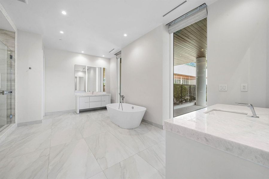 Primary bath Primary bath