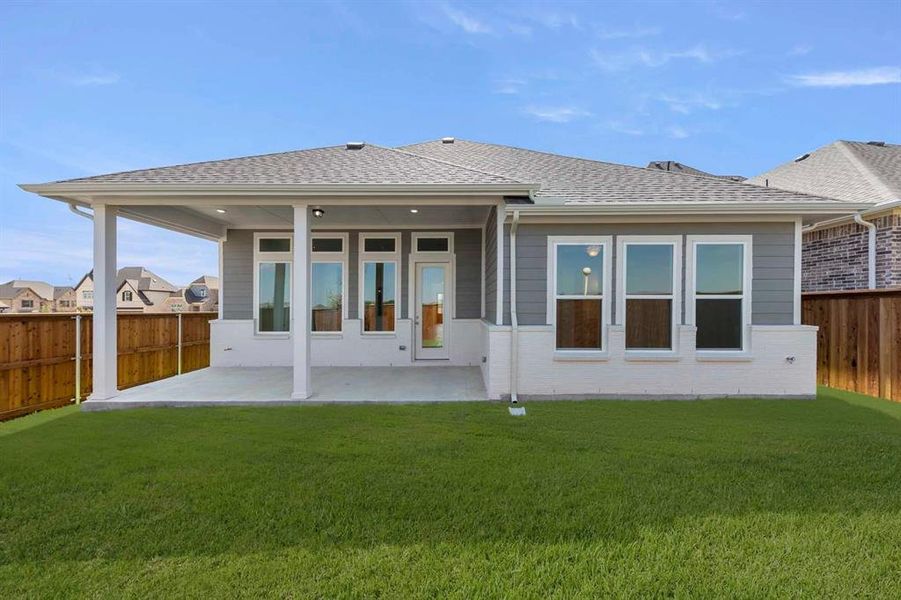 Exterior details and patio area of a home in Inspiration, Lucas (Image 4). Exterior details and patio area of a home in Inspiration, Lucas (Image 4).