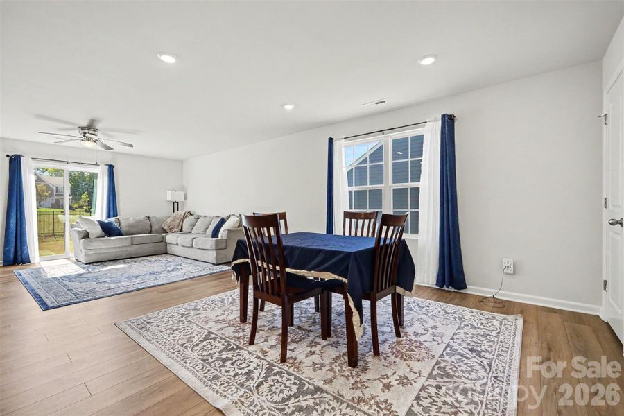 Furnished interior view inside a new home in Sullivan Farm, Statesville (Image 7).
