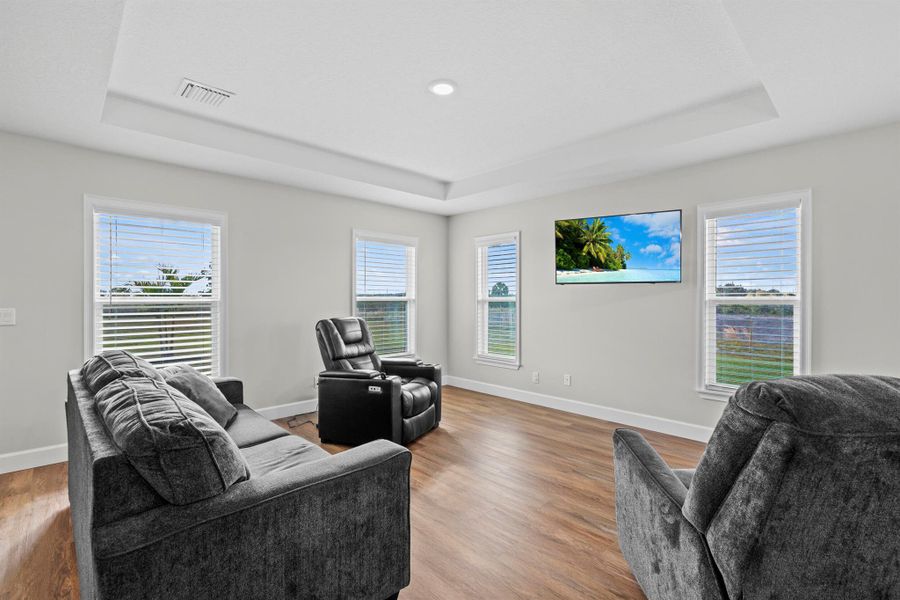 Furnished interior view inside a new home in , Okeechobee (Image 32).