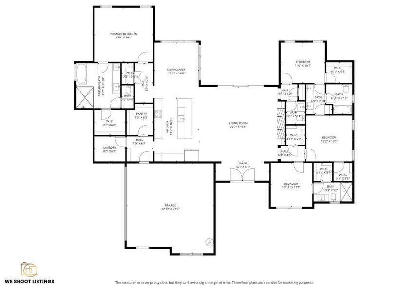 2D floor plan layout of this home in , Conroe, TX (Image 5).