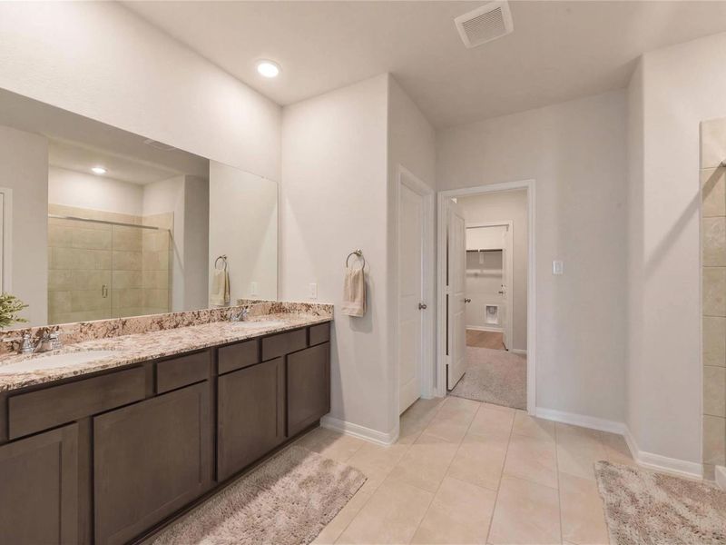 Furnished interior view inside a new home in Windmill Estates, Magnolia (Image 14).