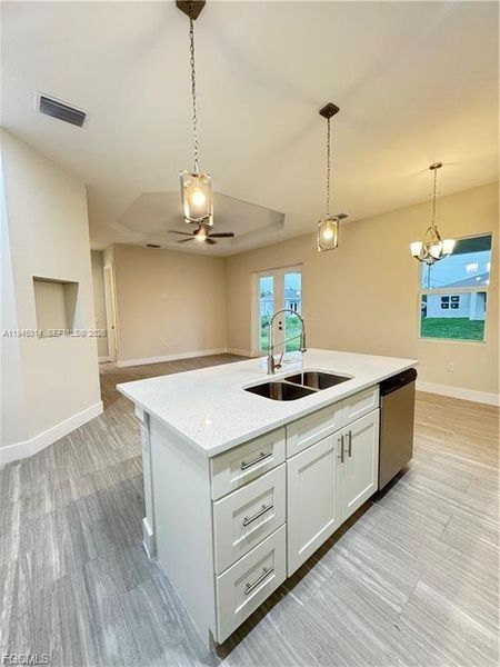 Furnished interior view inside a new home in , Lehigh Acres (Image 8).