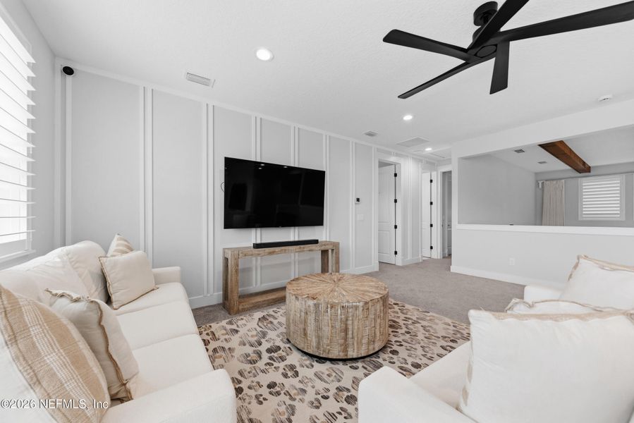 Furnished interior view inside a new home in , Ponte Vedra (Image 34).
