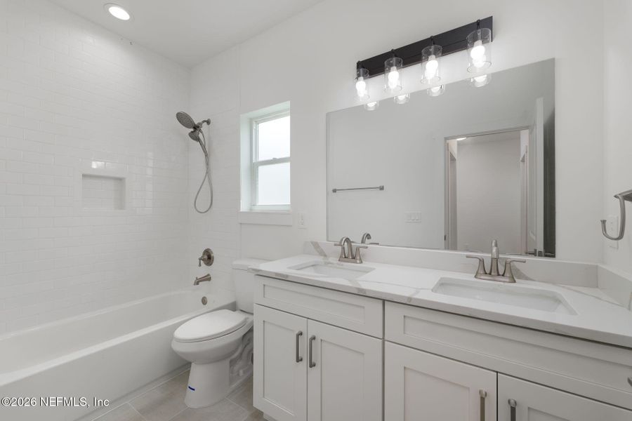 Furnished interior view inside a new home in , St. Augustine (Image 8).