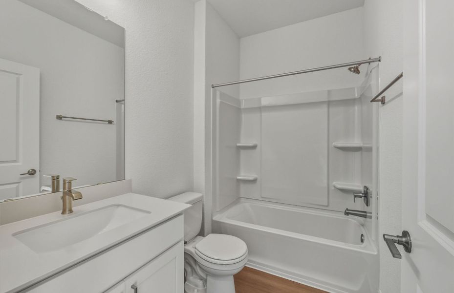 Furnished interior view inside a new home in Saddleback at Santa Rita Ranch, Liberty Hill (Image 14).