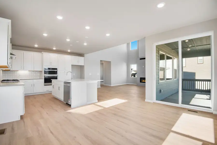Furnished interior view inside a new home in Sterling Ranch, Littleton (Image 6). Furnished interior view inside a new home in Sterling Ranch, Littleton (Image 6).