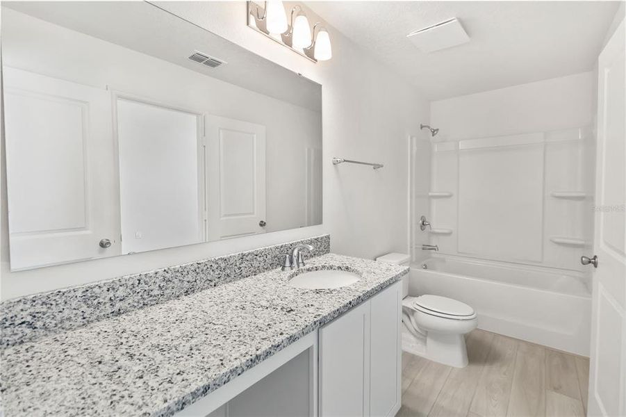 Furnished interior view inside a new home in Bellaviva III at Westside, Davenport (Image 6). Furnished interior view inside a new home in Bellaviva III at Westside, Davenport (Image 6).