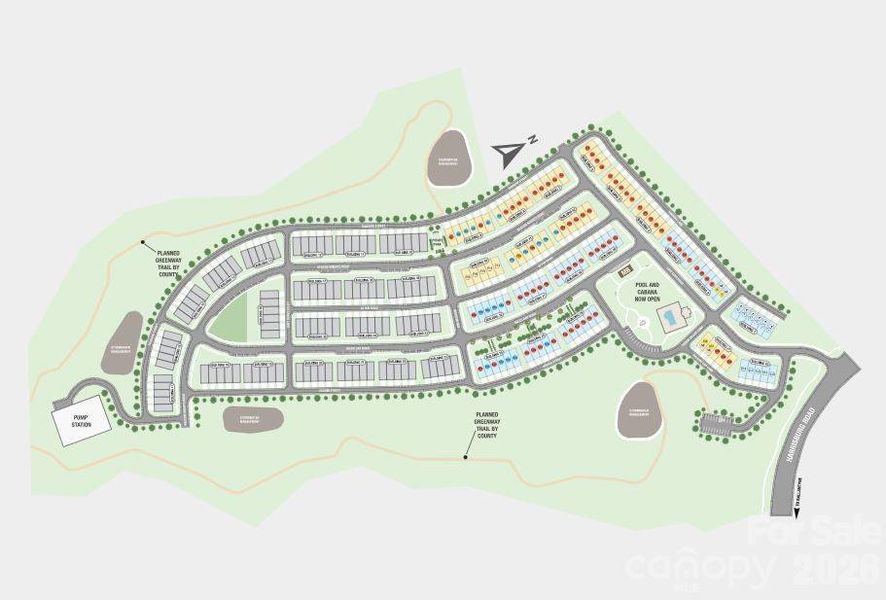 Ridge at Sugar Creek Site Map