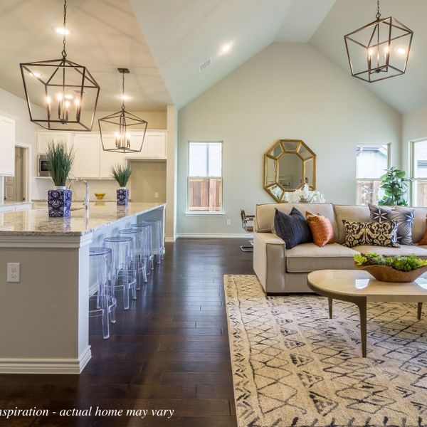 Representative furnished interior of a home built from the The Limoges by Village Homes in Walsh, Aledo (Image 12). Representative furnished interior of a home built from the The Limoges by Village Homes in Walsh, Aledo (Image 12).