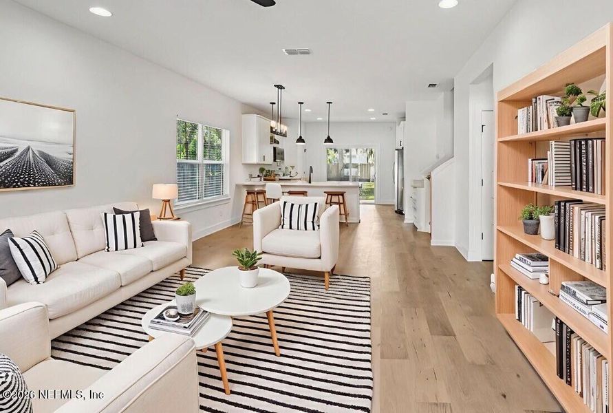 Furnished interior view inside a new home in , Green Cove Springs (Image 10).