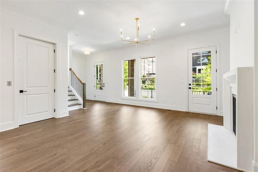 Spacious, unfurnished interior of a new home in , Alpharetta (Image 55). Spacious, unfurnished interior of a new home in , Alpharetta (Image 55).