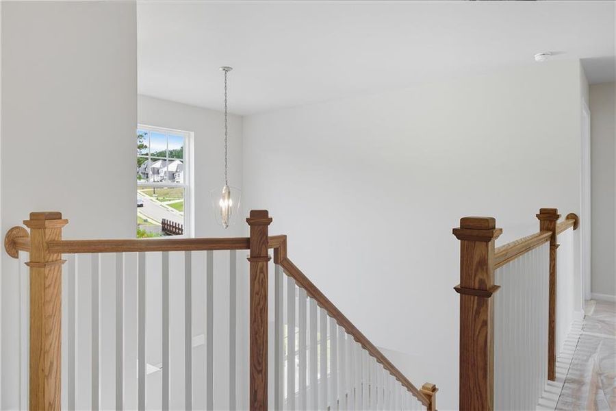 Spacious, unfurnished interior of a new home in Creekside Landing, Dallas (Image 17).