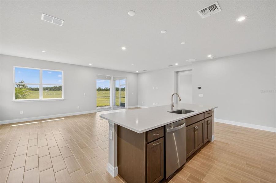 Furnished interior view inside a new home in Windwater, Parrish (Image 4).