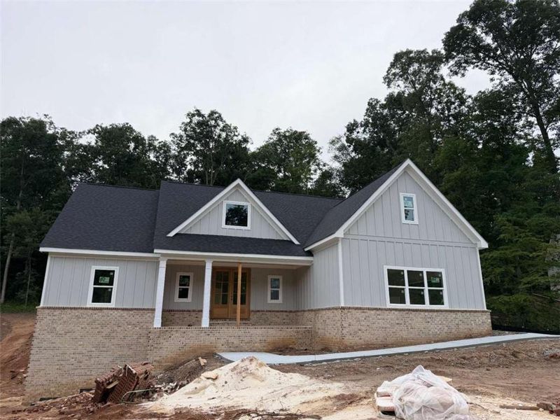 In-progress construction of a new home in , Clermont, GA (Image 5).