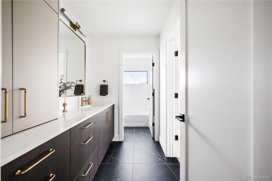 Furnished interior view inside a new home in , Golden (Image 32).