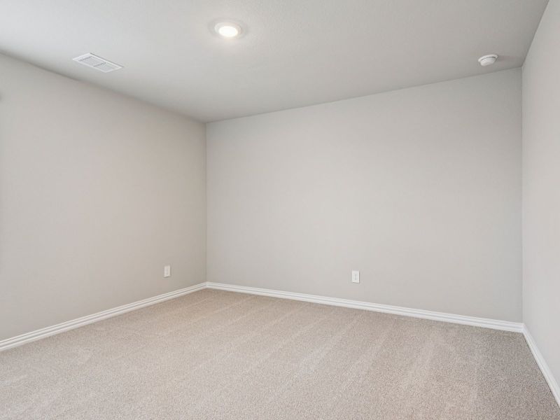 Spacious, unfurnished interior of a new home in Parks at Foster Crossing - Signature Series, Anna (Image 15). Spacious, unfurnished interior of a new home in Parks at Foster Crossing - Signature Series, Anna (Image 15).