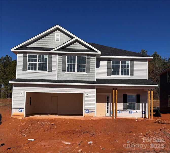 In-progress construction of a new home in Village at Parkside, Gastonia, NC (Image 19). In-progress construction of a new home in Village at Parkside, Gastonia, NC (Image 19).