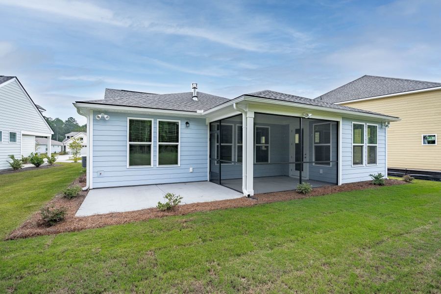 Exterior details and patio area of a home in Del Webb Charleston at Nexton, Summerville (Image 30). Exterior details and patio area of a home in Del Webb Charleston at Nexton, Summerville (Image 30).
