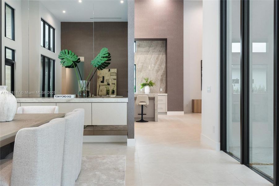 Furnished interior view inside a new home in , Davie (Image 22).