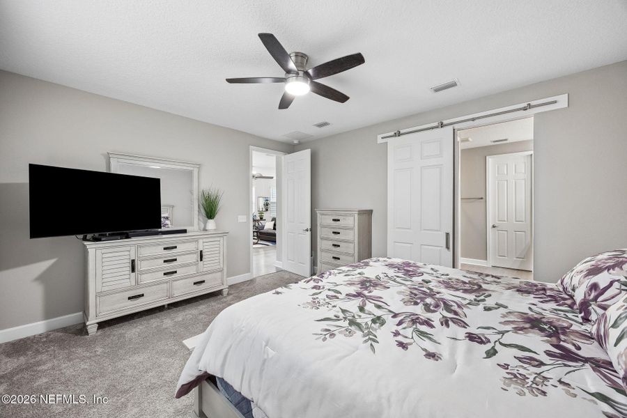 Furnished interior view inside a new home in Tributary, Yulee (Image 36).