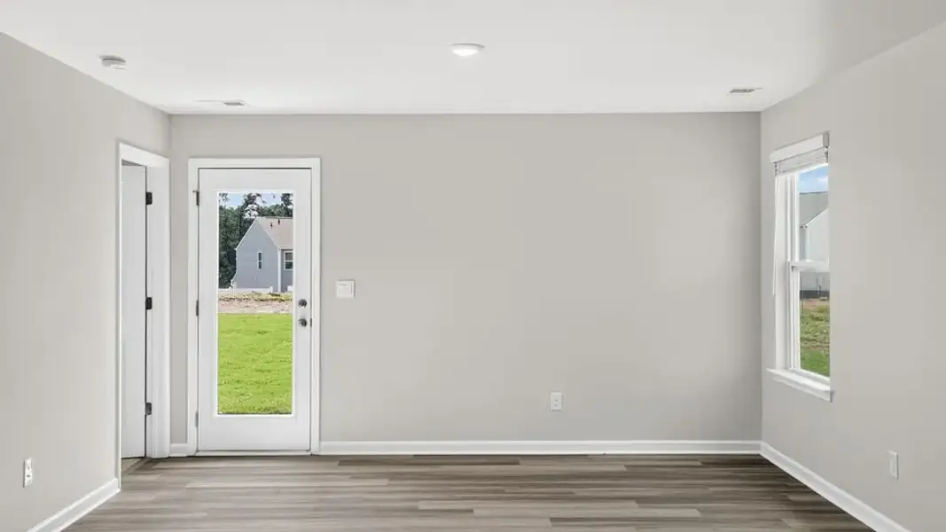 Spacious, unfurnished interior of a new home in Village Grove, Greenville (Image 25).