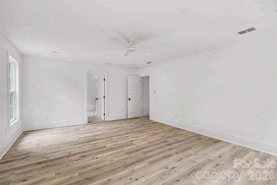 Secondary bathroom