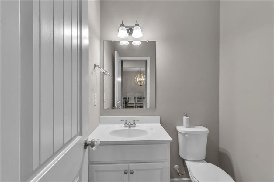 Furnished interior view inside a new home in Twin Lakes, Hoschton (Image 36).