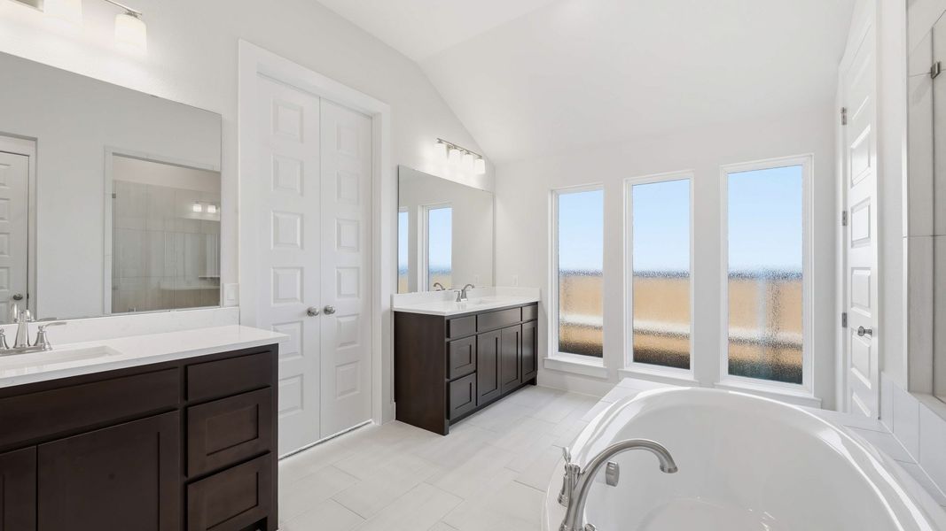 Furnished interior view inside a new home in Devonshire, Forney (Image 13). Furnished interior view inside a new home in Devonshire, Forney (Image 13).