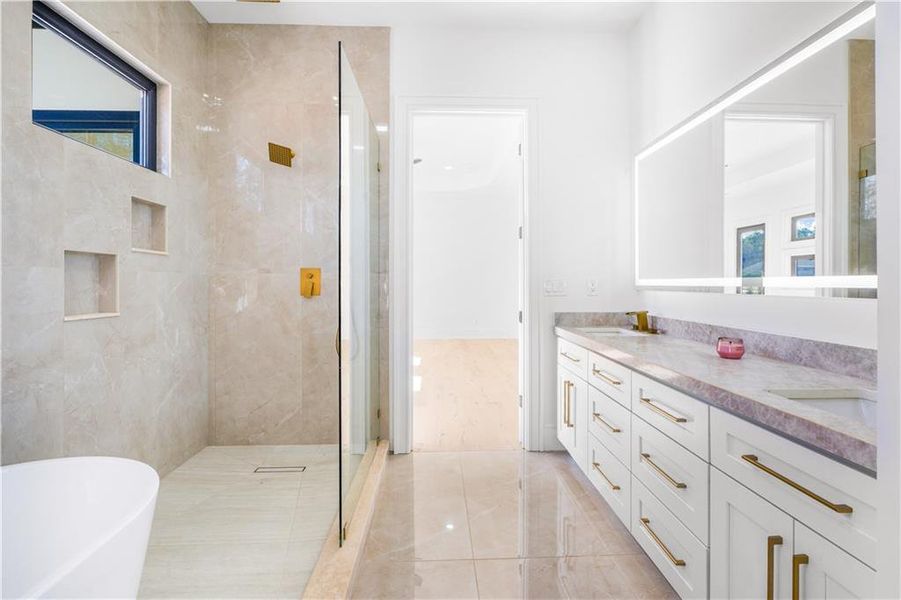 Furnished interior view inside a new home in , Lawrenceville (Image 12).