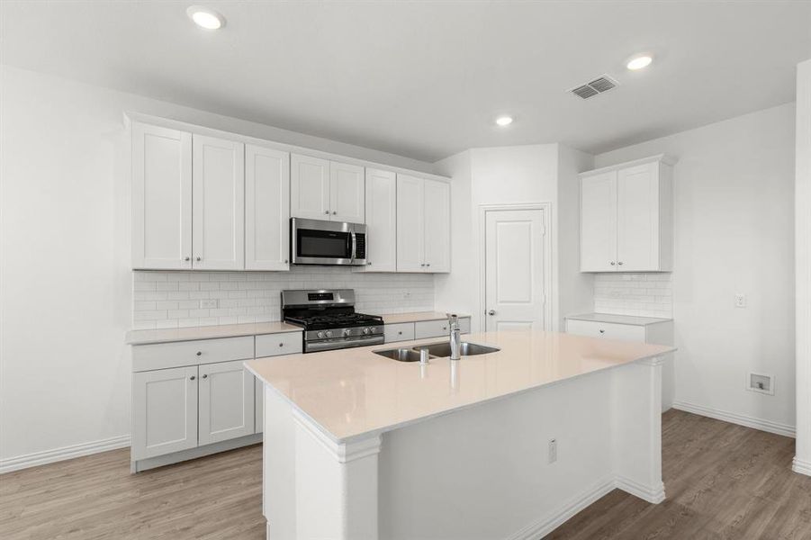 Furnished interior view inside a new home in , McKinney (Image 6).