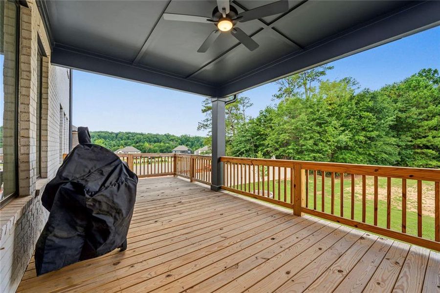Exterior details and patio area of a home in , Conyers (Image 26).
