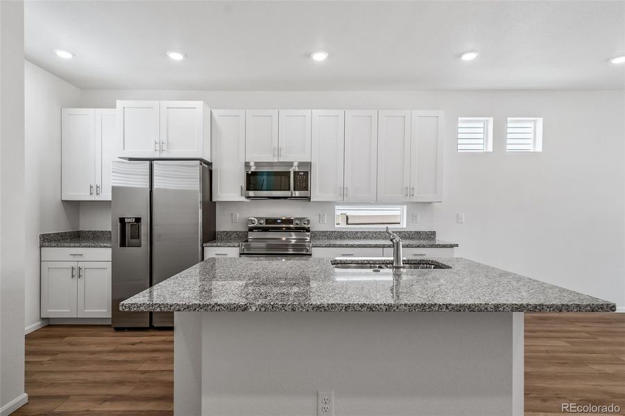 Furnished interior view inside a new home in , Aurora (Image 5).