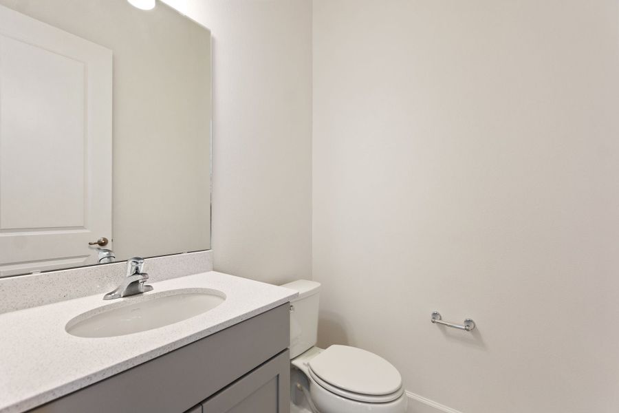 Representative furnished interior of a home built from the Oceanside by Park Square Residential in Paradiso Grande, Orlando (Image 11).