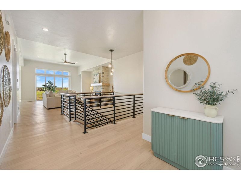 Beautiful Entry with Engineered Hardwood Flooring!