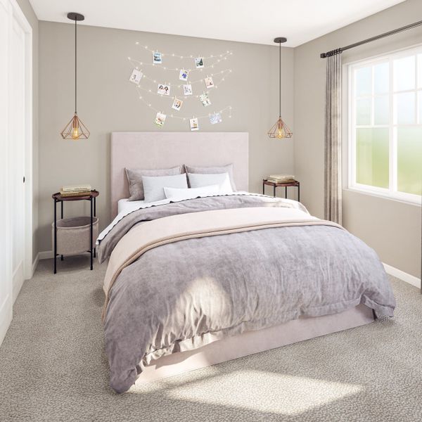 Representative furnished interior of a home built from the 3508 by Tri Pointe Homes in The Aurora Highlands, Aurora (Image 23).