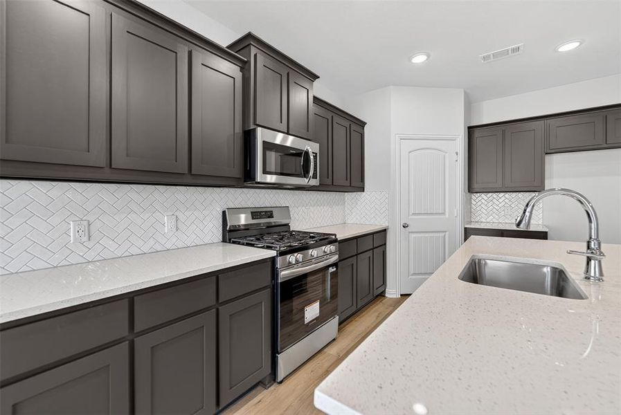 Furnished interior view inside a new home in Liberty Pointe, Gainesville (Image 12).