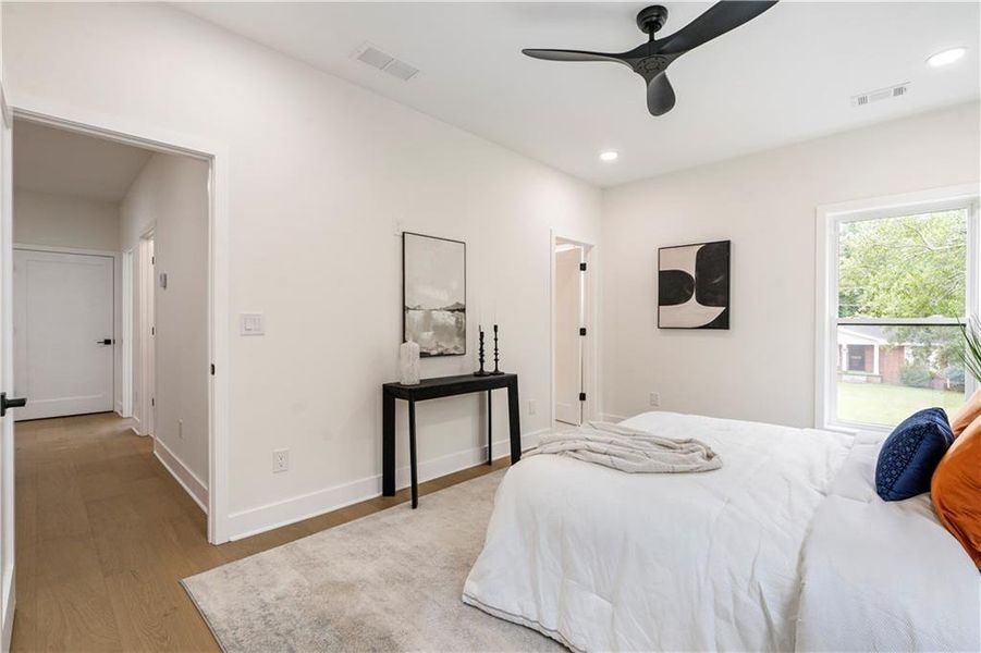 Furnished interior view inside a new home in , Forest Park (Image 32).