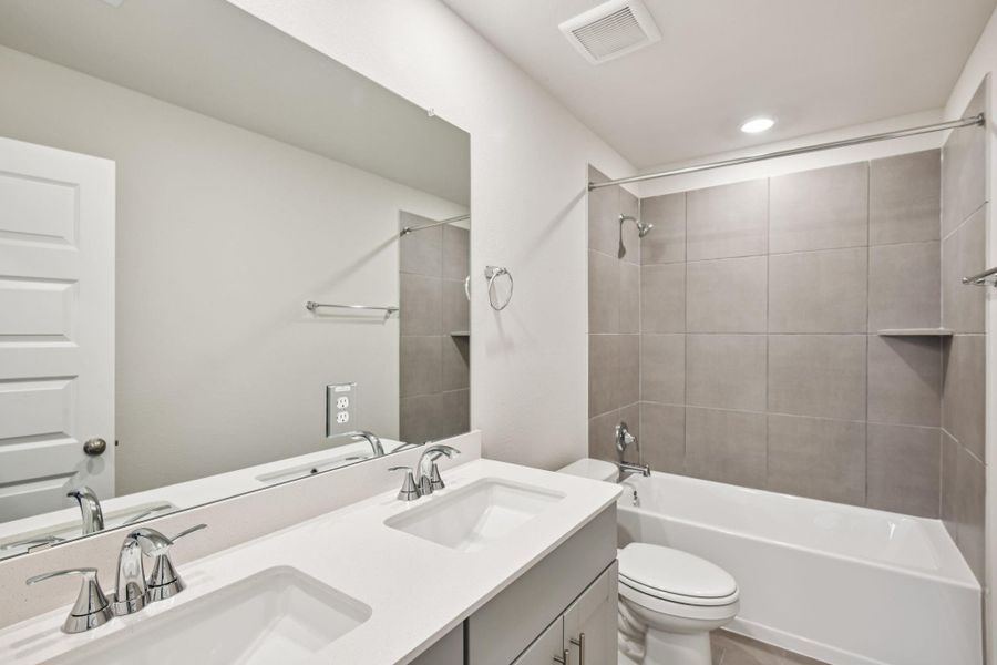 Photo is not of the actual home but is an inspirational photo of builder’s model home and may depict options, furnishings, and/or decorator features that are not included. Photo is not of the actual home but is an inspirational photo of builder’s model home and may depict options, furnishings, and/or decorator features that are not included.