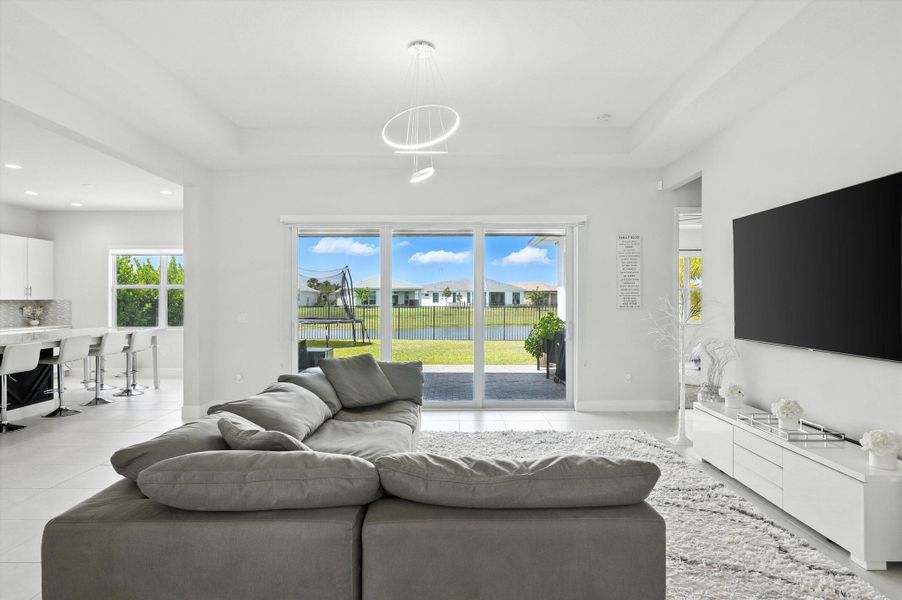 Furnished interior view inside a new home in , Westlake (Image 12).