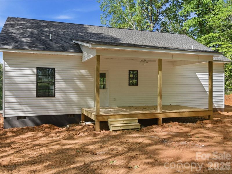 Exterior details and patio area of a home in , Clover (Image 16).