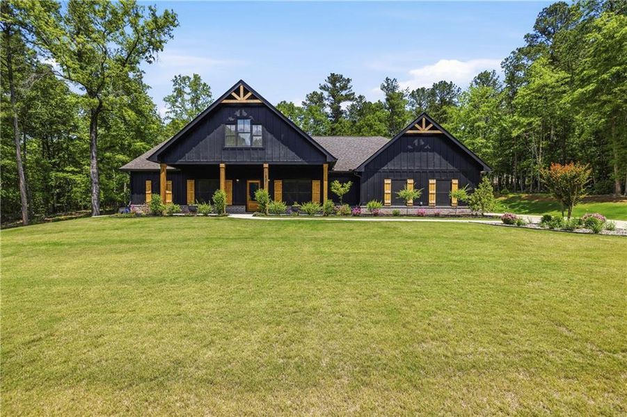 Front exterior of a new home in , Buckhead, GA, highlighting curb appeal (Image 2).