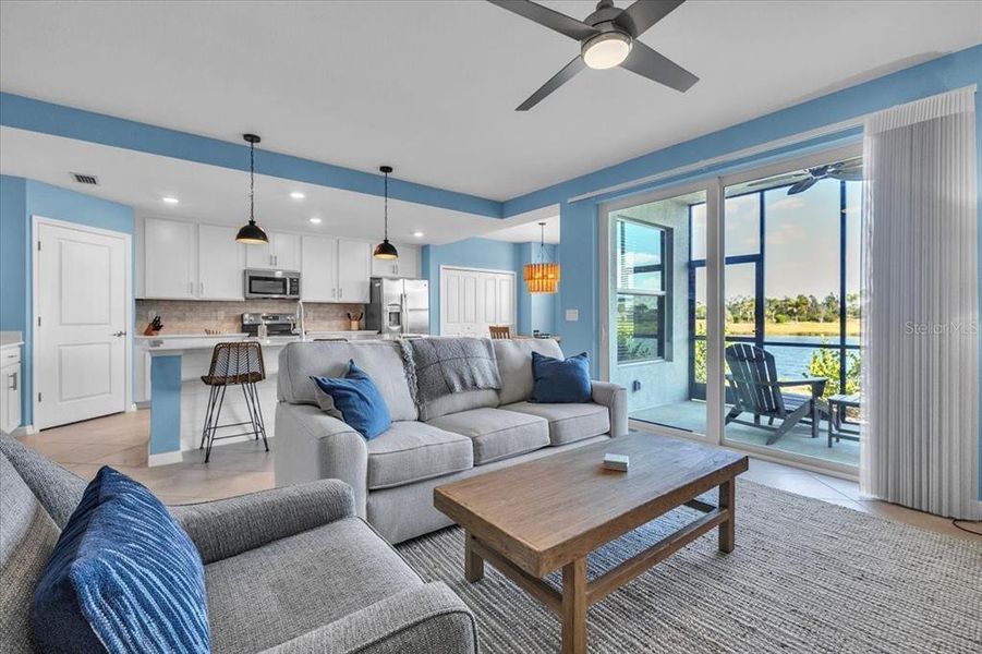 Furnished interior view inside a new home in , Punta Gorda (Image 11). Furnished interior view inside a new home in , Punta Gorda (Image 11).