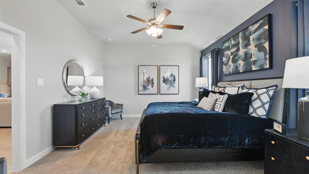 Furnished interior view inside a new home in Rock Creek West, Fort Worth (Image 14).
