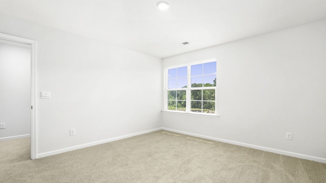 Spacious, unfurnished interior of a new home in Collett Farm, Trinity (Image 19). Spacious, unfurnished interior of a new home in Collett Farm, Trinity (Image 19).