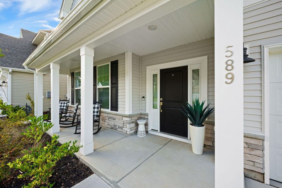 Exterior details and patio area of a home in Lochton, Summerville (Image 30). Exterior details and patio area of a home in Lochton, Summerville (Image 30).