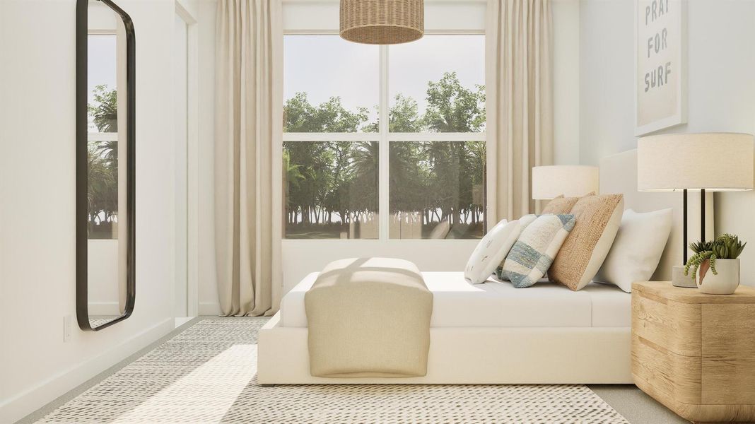 Furnished interior in a model home at Lotis Wellington: The Promenade Collection in Wellington (Image 6).
