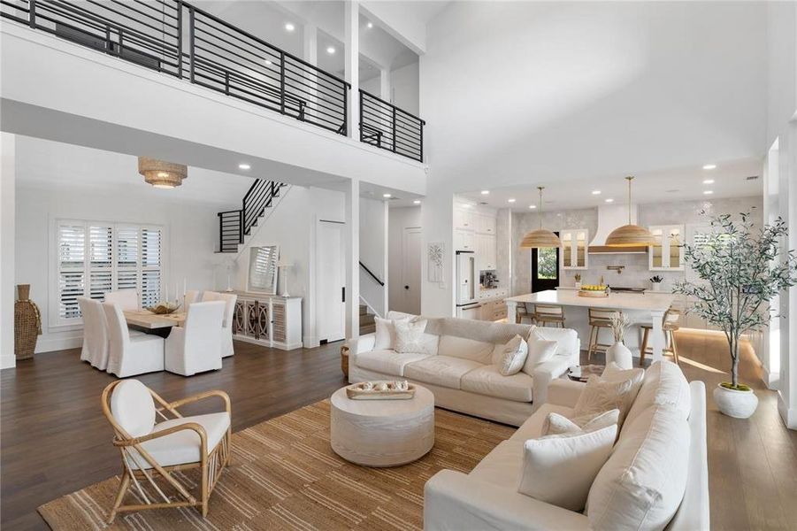 Furnished interior view inside a new home in , Sarasota (Image 74). Furnished interior view inside a new home in , Sarasota (Image 74).