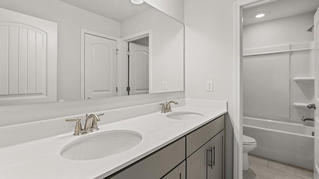 Furnished interior view inside a new home in Butner Estates, South Fulton (Image 12).