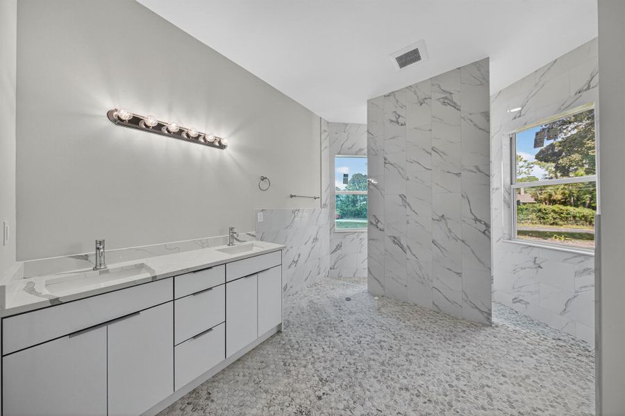 Furnished interior view inside a new home in , The Acreage (Image 19). Furnished interior view inside a new home in , The Acreage (Image 19).